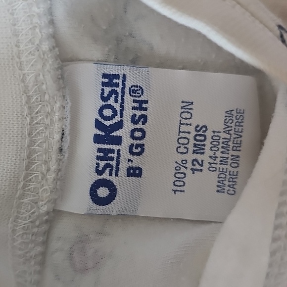 Vintage OshKosh Bugs Bodysuit, 12 Months - Picture 6 of 7